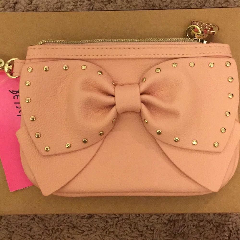 Betsey Johnson zipper pouch